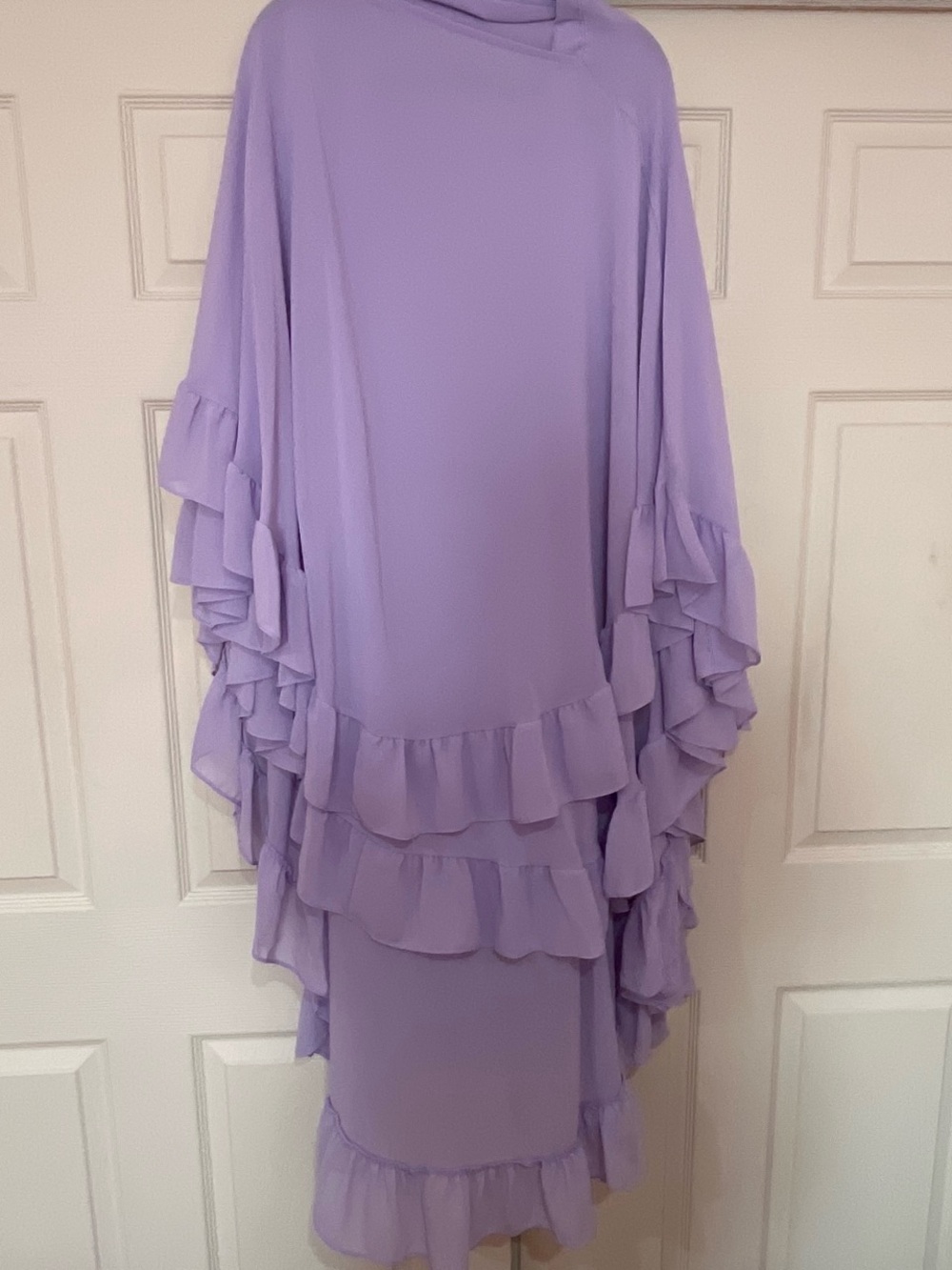 purple/lavender Khimar